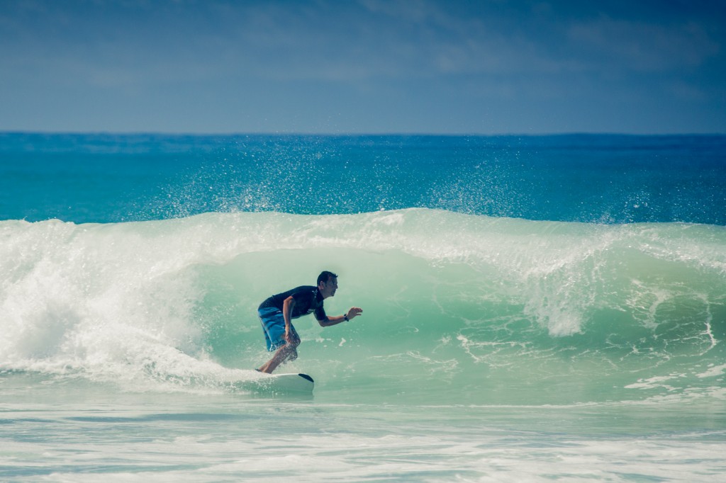 Wave Surfing at Dakhla Western Sahara