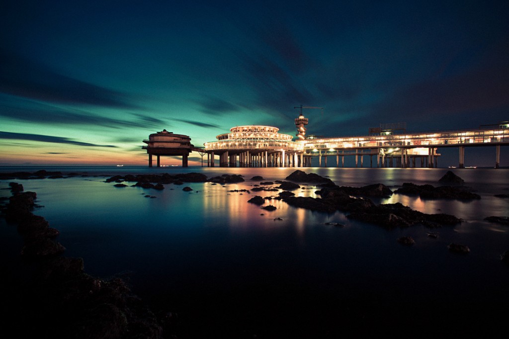Scheveningen Pier at Night